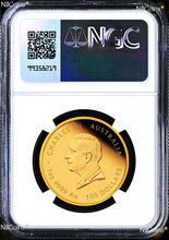 Load image into Gallery viewer, 2025 Australia PROOF GOLD $100 Lunar Year of the Snake NGC PF70 1oz Coin FR
