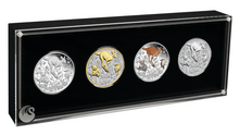 Load image into Gallery viewer, THE PERTH MINT’S 125TH ANNIVERSARY 2024 1oz SILVER TYPESET 4-Coin-Set
