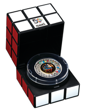 Load image into Gallery viewer, Rubik's Cube 2024 50th Anniversary 2oz .9999 Silver Antiqued Colored $2 Coin
