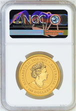 Load image into Gallery viewer, 2023 Australia Bullion 1oz .9999 GOLD Kangaroo NGC MS70 $100 Coin FR
