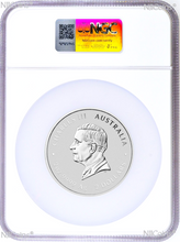 Load image into Gallery viewer, 2025 Australia .9999 Silver Lunar Year of the Snake NGC MS70 5oz $8 Coin FR
