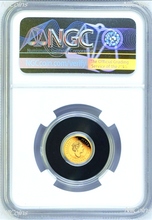 Load image into Gallery viewer, 2022 Australia Mini Roo Kangaroo PROOF 9999 GOLD 0.5g $2 NGC PF69 Coin ER FlagLb
