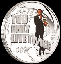 Load image into Gallery viewer, 7-COIN-SET JAMES BOND 007 SEAN CONNERY COLLECTION 6x0.5+1=4oz SILVER PROOF 2024
