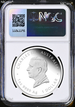 Load image into Gallery viewer, 2025 Australia PROOF Silver Lunar Year of the SNAKE NGC PF70 1oz $1 Coin FR
