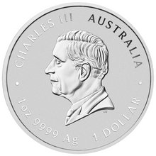 Load image into Gallery viewer, 2025 P Australia Lunar Year of the SNAKE 1oz Silver $1 Coin Series3 In Capsule
