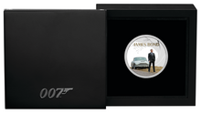 Load image into Gallery viewer, JAMES BOND 007 DANIEL CRAIG 2024 1oz .9999 SILVER $1 COIN Colored Proof
