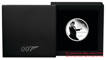 Load image into Gallery viewer, 2023 James Bond Legacy 3rd Issue Timothy Dalton SILVER $1 1oz COIN NGC PF70 ER
