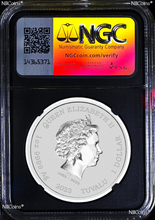 Load image into Gallery viewer, 2023 Royal Casino CHIP COLORED SILVER $1 1oz COIN NGC MS70 James Bond 007 BLACK
