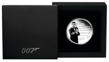 Load image into Gallery viewer, JAMES BOND LEGACY SERIES 1st ISSUE 2021 1oz SILVER PROOF COLOURED $1 dollar COIN
