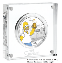 Load image into Gallery viewer, 2019 The Simpsons Homer Simpson Proof $1 1oz Silver COIN NGC PF 70 FR
