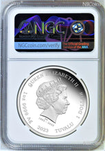 Load image into Gallery viewer, 2023 James Bond Legacy 3rd Issue Timothy Dalton SILVER $1 1oz COIN NGC PF70 ER
