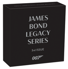 Load image into Gallery viewer, 2023 James Bond Legacy 3rd Issue Timothy Dalton SILVER $1 1oz COIN NGC PF69 FR
