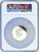 Load image into Gallery viewer, 2022 60 Years of James Bond 007 SILVER PROOF $2 2oz Gilt Gilded COIN NGC PF69 FR
