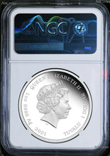 Load image into Gallery viewer, 2021 The Simpsons Itchy &amp; Scratchy Show Proof $1 1oz Silver COIN NGC PF 69 FR
