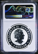 Load image into Gallery viewer, 2022 P Australia Silver Kookaburra NGC MS 70 $1 1 oz Coin Flag FR Label PERFECT
