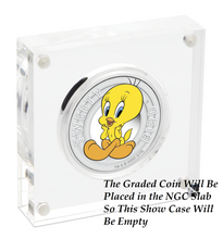 Load image into Gallery viewer, 2018 TUVALU Looney Tunes TWEETY BIRD Silver Proof NGC PF69 Half Dollar Coin ER
