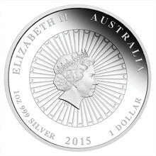 Load image into Gallery viewer, 2015 Australia White Mother of Pearl Shell 1 oz Silver Proof Coin NGC PF 70
