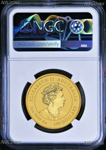 Load image into Gallery viewer, 2022 P Australia Bullion 1oz GOLD Lunar Year of the TIGER $100 Coin NGC MS69  FR
