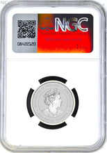 Load image into Gallery viewer, 2024 Silver Melbourne ADNA Expo Lunar Year of the DRAGON 1/4oz Coin NGC MS70
