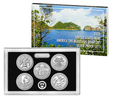 Load image into Gallery viewer, 2020 America The Beautiful National Parks Quarter SILVER Proof Set with OGP
