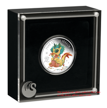 Load image into Gallery viewer, 2024 PROOF Silver Lunar Year of the DRAGON Baby NGC PF 70 1/2oz Coin FR
