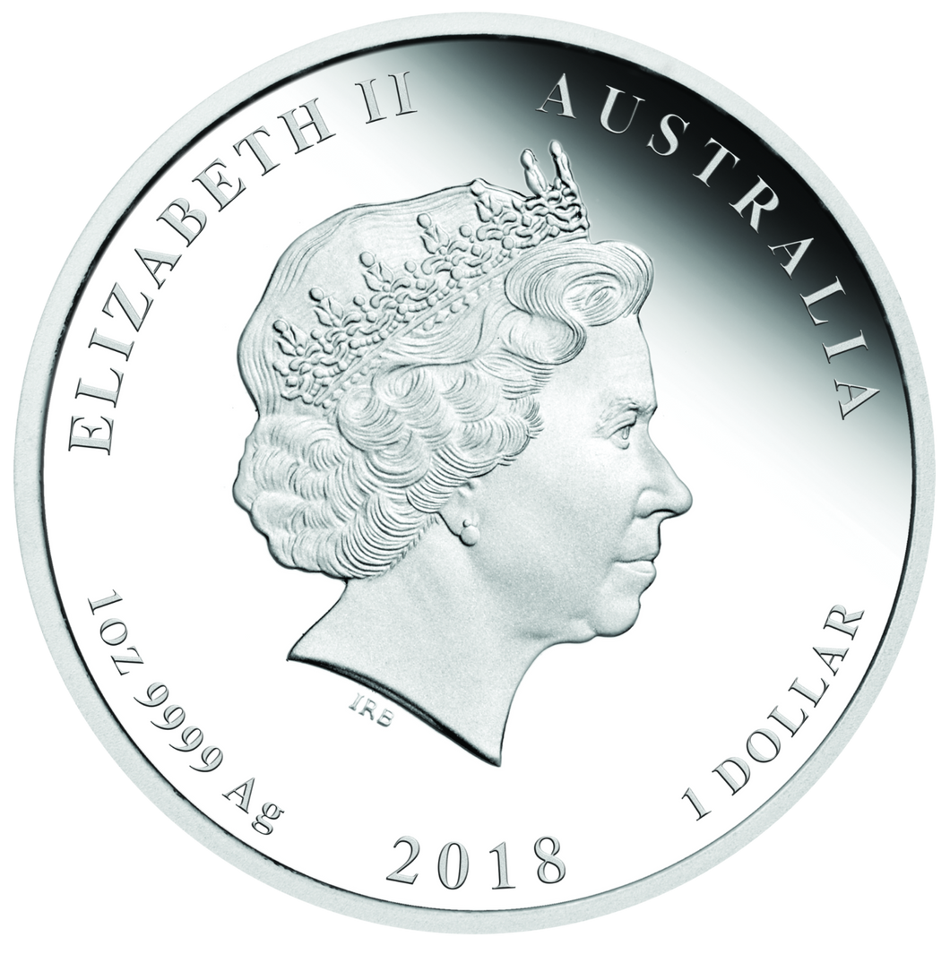 2018 Royal Wedding Prince Henry Ms. Meghan Markle 1oz $1 Silver Proof Coin