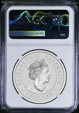 Load image into Gallery viewer, 2022 P Australia Silver Koala NGC MS 70 $1 1 oz Coin Blue FR Label PERFECT
