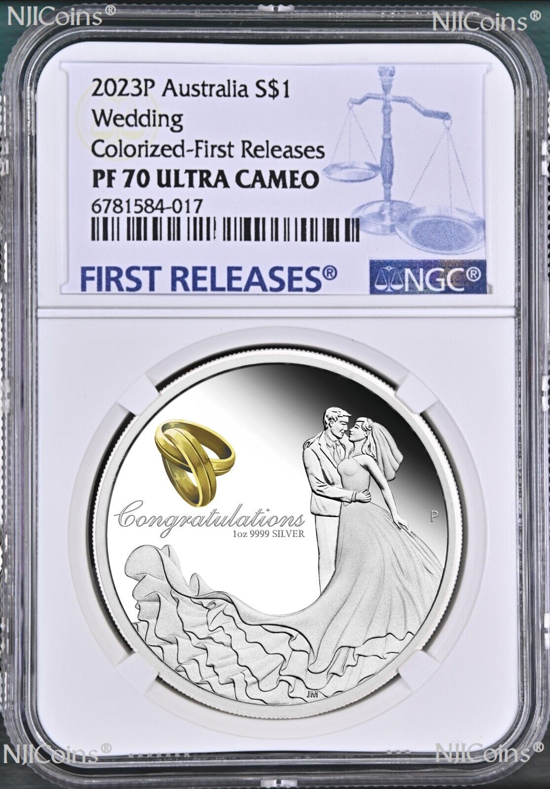 コレクション  Wedding Crownsiiver Coin Wedding – NJICoins