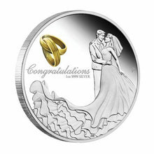 Load image into Gallery viewer, 2018 P AUSTRALIA Wedding 1oz SILVER PROOF COIN NGC PF70 UC ER
