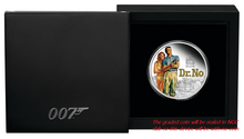 Load image into Gallery viewer, 2022 James Bond 007 Dr. NO SILVER PROOF Colored $1 1oz COIN NGC PF69 ER
