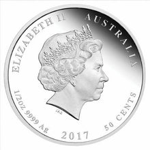 Load image into Gallery viewer, 2017 Australia NEWBORN BABY 1/2 oz SIlver Proof 50c Coin Colorized
