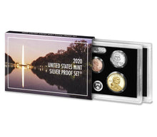 Load image into Gallery viewer, 2020 S US Mint 11-Coin Silver Proof Set + W RF nickel &amp; QUARTERS w/Box/COA 20RH
