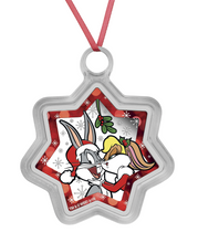 Load image into Gallery viewer, 2018 Christmas Tree LOONEY TUNES 1oz Star Shaped Silver Proof $1 Coin Australia
