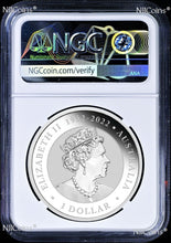 Load image into Gallery viewer, 2023 Kookaburra 1oz Silver Coin Brolga Privy Brisbane Money Expo MS70 ANDA FR
