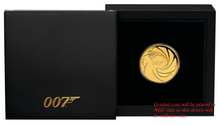 Load image into Gallery viewer, 2020 James Bond 007 Proof $50 1/4oz .9999 Gold COIN NGC PF 70 FR PF70
