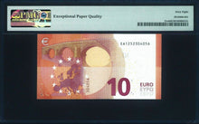 Load image into Gallery viewer, European Union France 10 Euro 2014 PMG Pick# 21e Uncirculated Grade 68 Prefix E
