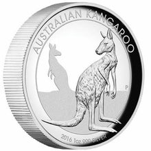 Load image into Gallery viewer, 2016 High Relief Australian Kookaburra Kangaroo Koala Proof Silver 3-Coin Set
