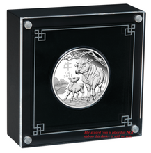 Load image into Gallery viewer, 2021 Australia PROOF Silver Lunar Year of the OX NGC PF70 1oz $1 Coin w/OGP
