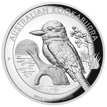 Load image into Gallery viewer, 2019 Australian Kookaburra 1oz Dollar $1 Silver Proof High Relief Coin Australia
