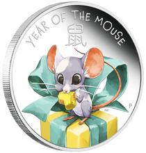 Load image into Gallery viewer, 2020 PROOF Silver Lunar Year of the MOUSE Baby NGC PF 70 1/2oz Coin 1st Releases
