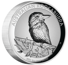 Load image into Gallery viewer, Australian First Incused Kookaburra 2021 5oz .9999 Silver $8 High Relief Coin
