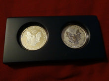 Load image into Gallery viewer, 2012 S 75th Anniv. AMERICAN EAGLE SAN FRANCISCO TWO COIN PROOF SET in bos w/ VOA
