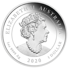 Load image into Gallery viewer, 2020 VOYAGE OF DISCOVERY ENDEAVOUR 1770-2020 1oz $1 SILVER PROOF COIN
