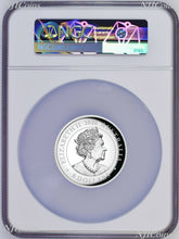 Load image into Gallery viewer, 500 Mintage 2020 P Australia HIGH RELIEF 5oz Silver Kangaroo $8 Coin NGC PF70 FR
