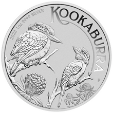 Load image into Gallery viewer, 2023 complete 3-coin Set Australia Kookaburra/Koala/Kangaroo 3x1oz $1 Silver BU
