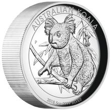 Load image into Gallery viewer, 500 Mintage 2018 P Australia HIGH RELIEF 5oz Silver Koala $8 Coin NGC PF69 UC ER
