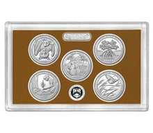 Load image into Gallery viewer, 2020 S Proof America the Beautiful Quarter ATB US Mint clad 5 coin Set WITH COA
