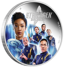 Load image into Gallery viewer, 2019 Star Trek: Discovery Crew 2oz .9999 Silver Proof $2 Coin NGC PF70 ER
