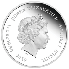 Load image into Gallery viewer, IN STOCK 2019 The Simpsons Maggie Simpson 1oz $1 Silver 99.99% Dollar Proof Coin
