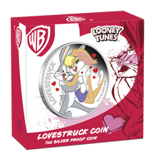 Load image into Gallery viewer, 2019 LOONEY TUNES Lovestruck Proof $1 1oz Silver COIN NGC PF 70 FR
